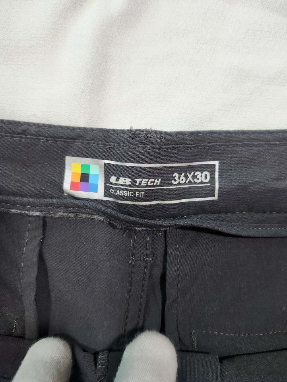 UB Tech Classic Fit Pants 36x30 Gray Technical